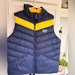 NBA All Star 2024 Indiana Pacers Indianapolis Puffer Volunteer Vest Size  L